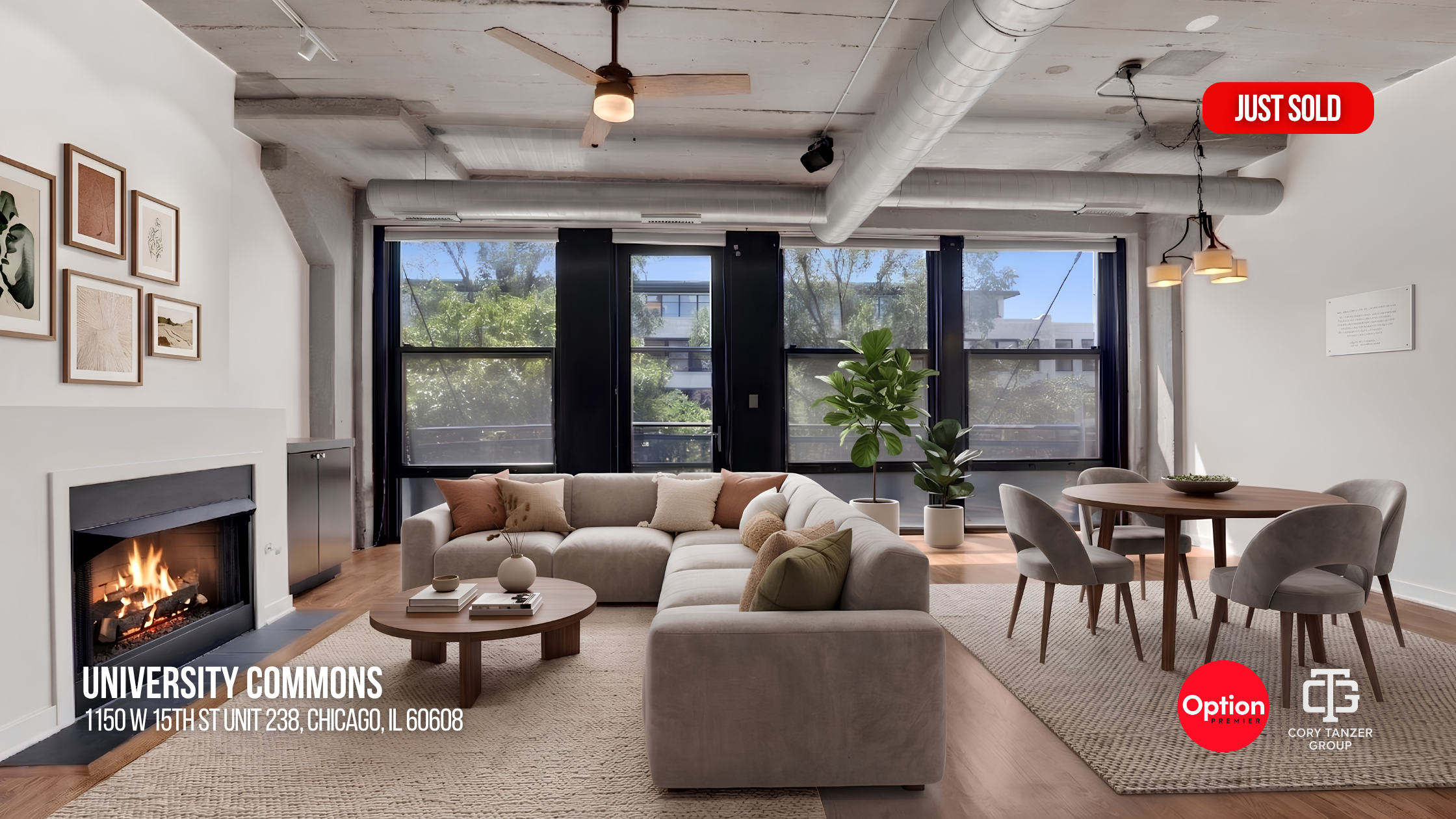 What $410K Bought in University Commons Chicago: 2 Bedrooms, 2 Baths + a Den