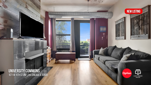 1-Bedroom + Den University Commons Condo Under $300K: 1071 W 15th St Unit 214