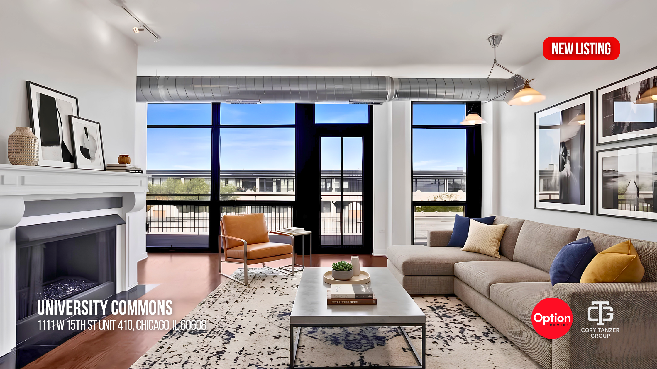 University Commons Penthouse With Panoramic Skyline Views: 1111 W 15th St Unit 410