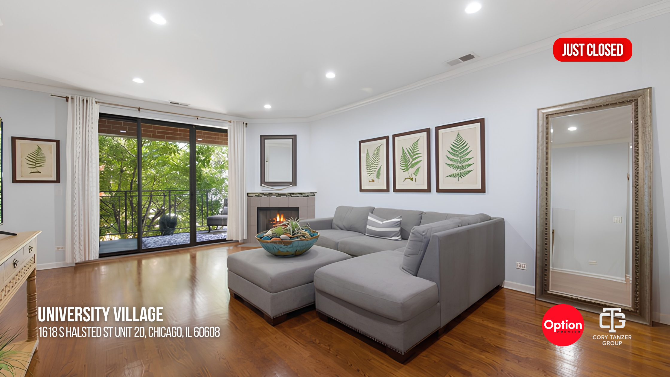 Just Rented in University Village: Private Deck, Heated Parking and Rooftop Skyline Views