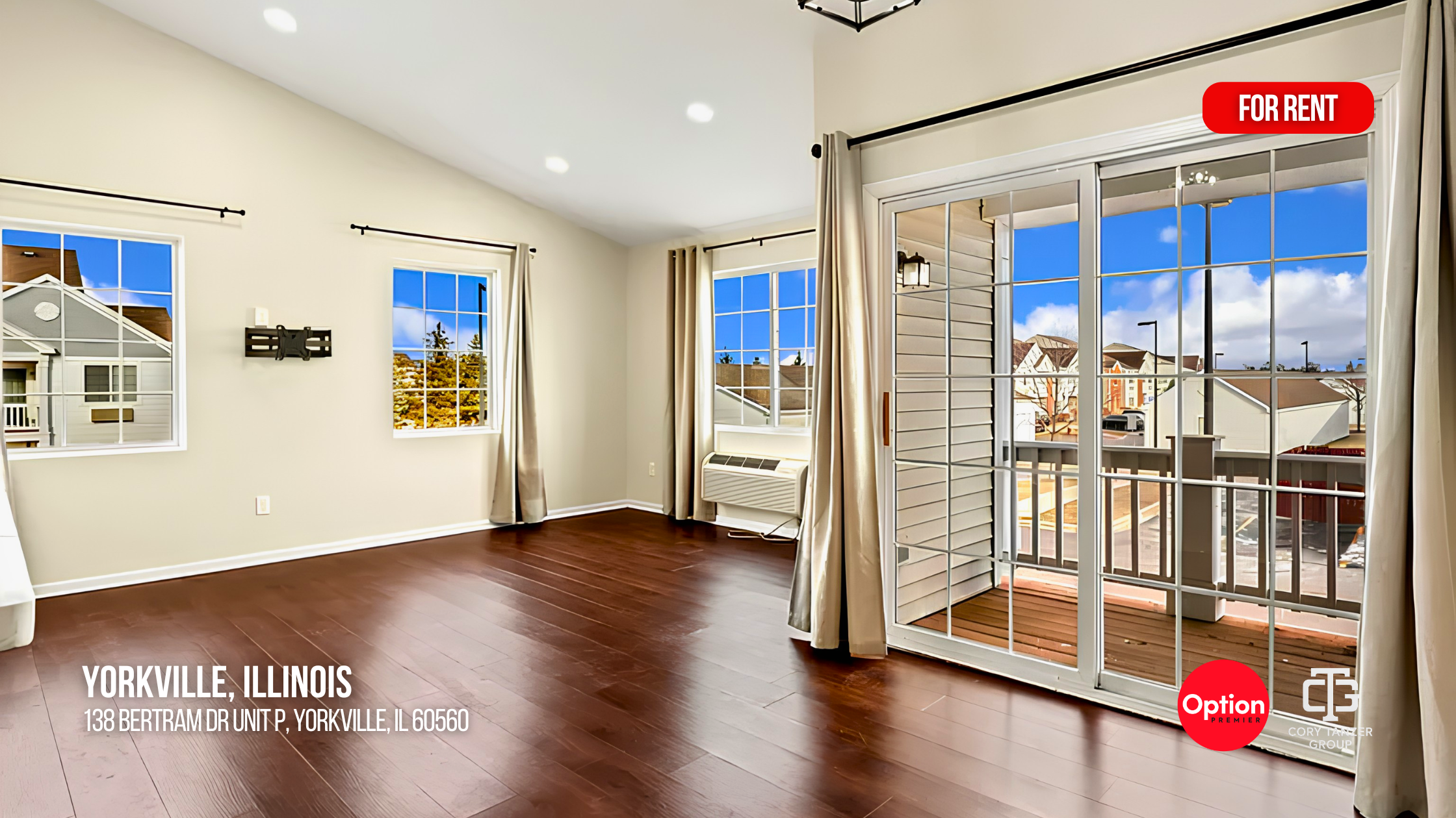 What $2,200 Gets You in Yorkville, IL: Updated 2-Bedroom Condo With Garage