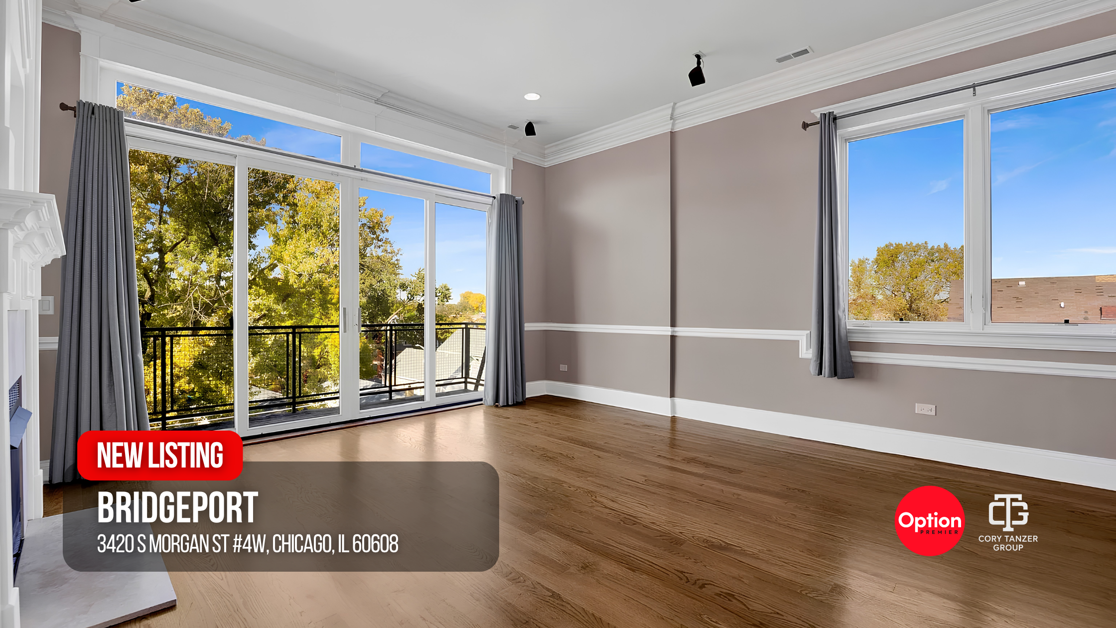 2-Bedroom Bridgeport Rental for $2,650 With Panoramic Chicago Skyline Views