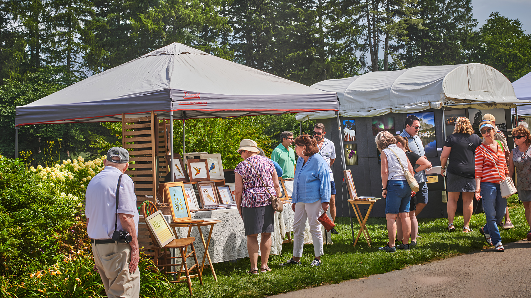Wine and Art Walk at The Morton Arboretum