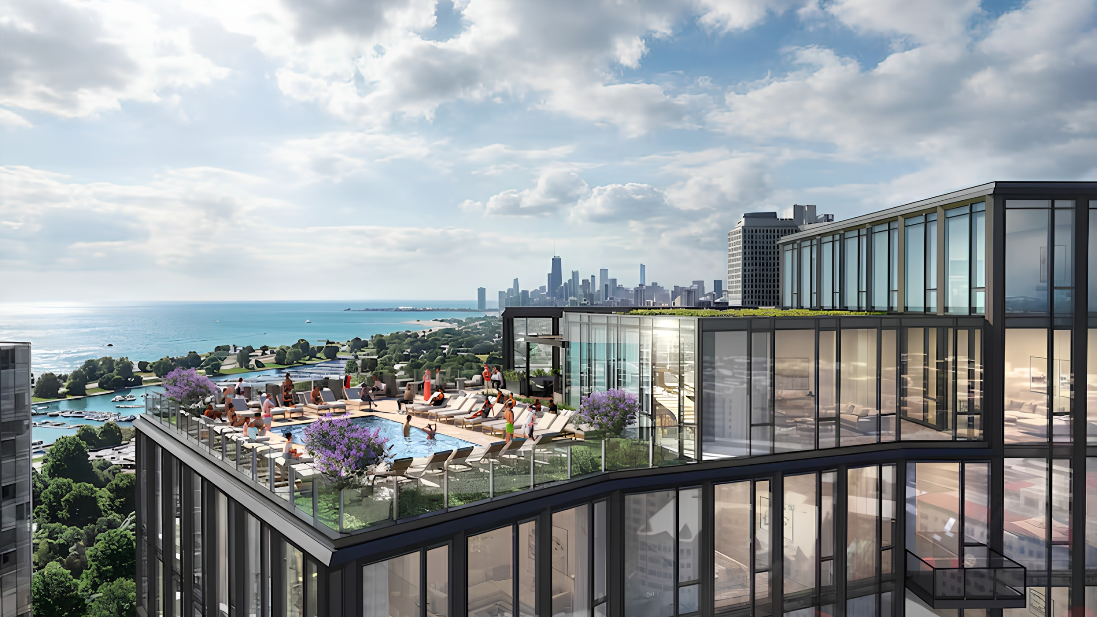 303-Unit Apartment Tower Proposed for Key Lakeview Corner Near the Lakefront