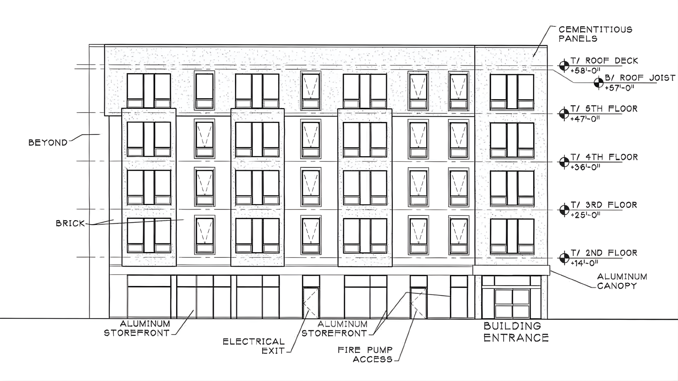 Elevation of 754 W Belden Ave by Weese Langley Weese