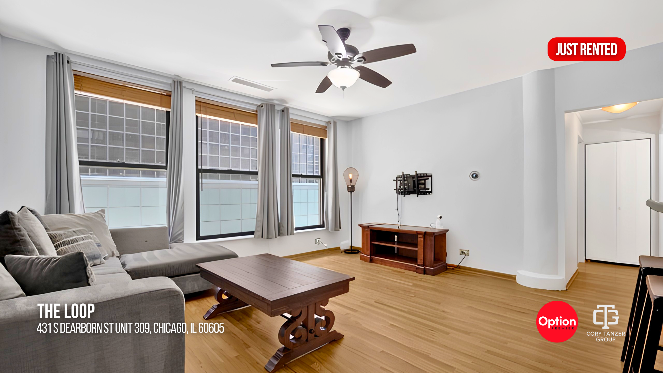What $2,100/Month Rented in Printer’s Row Chicago: A 1-Bedroom in the Historic Manhattan Building