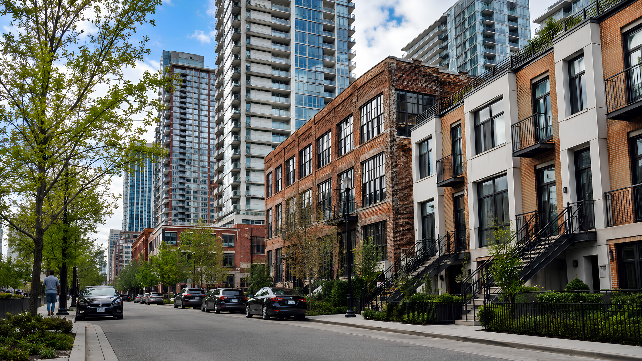 What Types of Homes Are Common in South Loop?