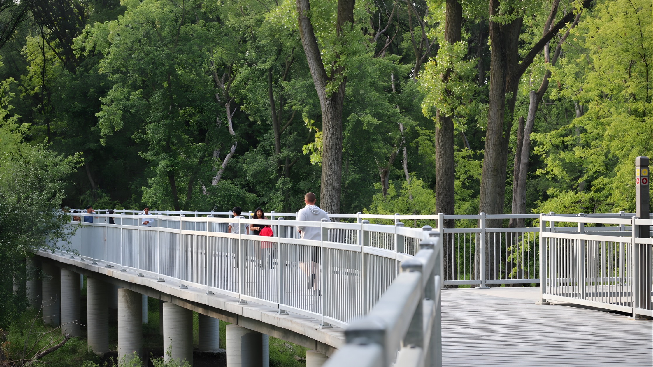 Man in red shirt running