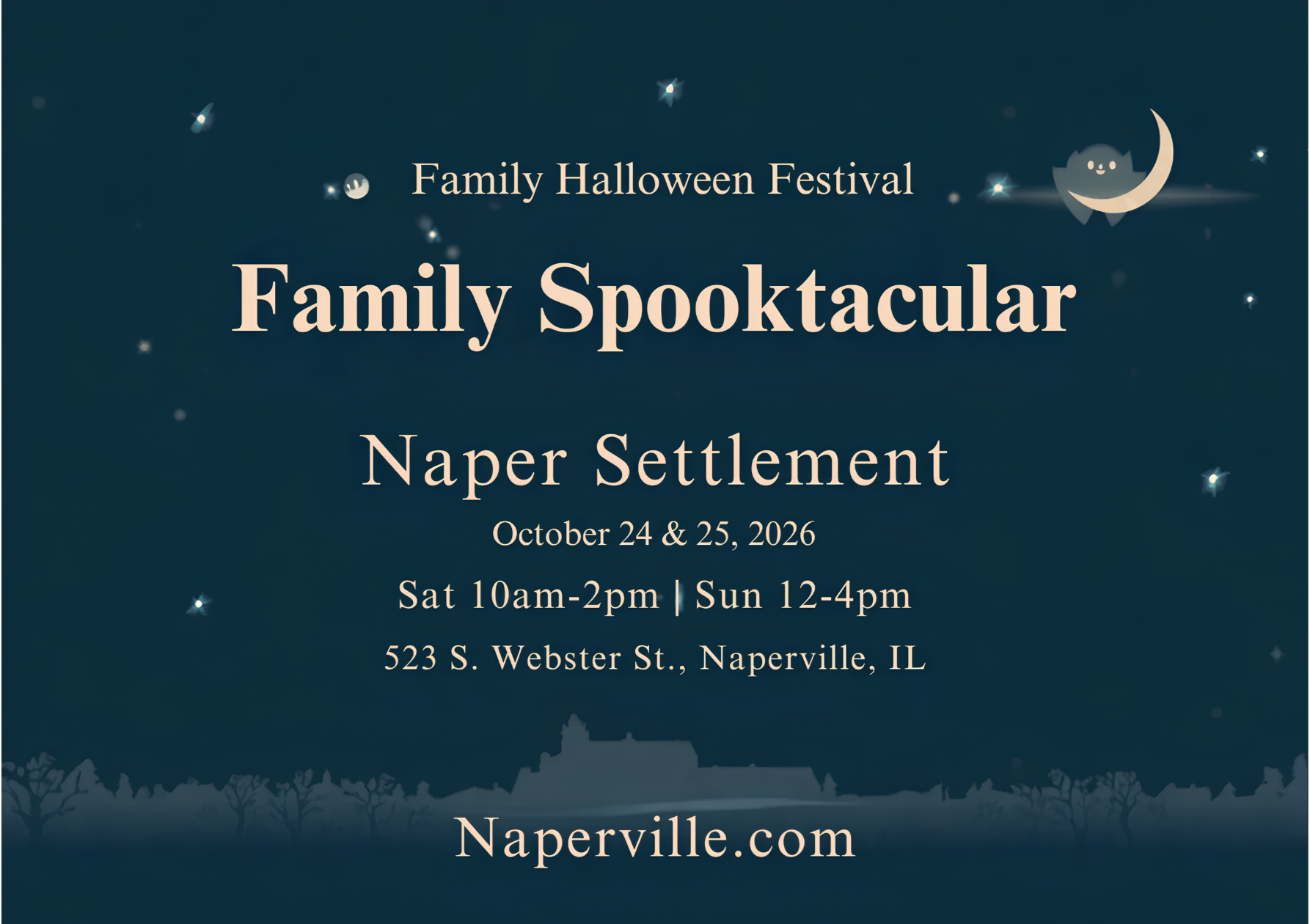 9. Family Spooktacular at Naper Settlement
