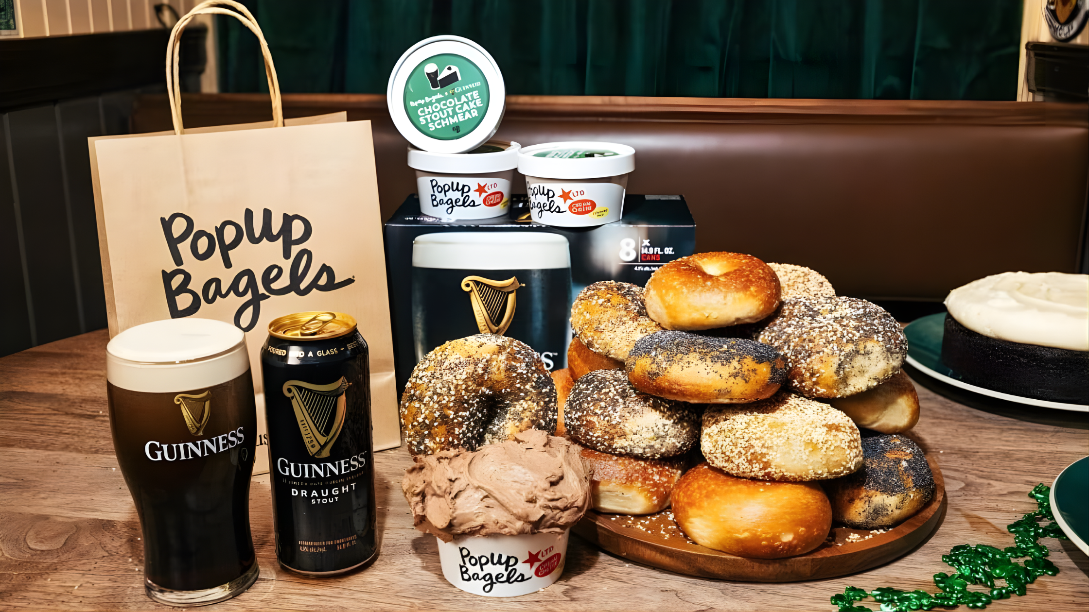 A Viral NYC Bagel Shop Is Coming to Chicago for St. Patrick’s Day —Limited Pop-Up at Guinness Open Gate Brewery