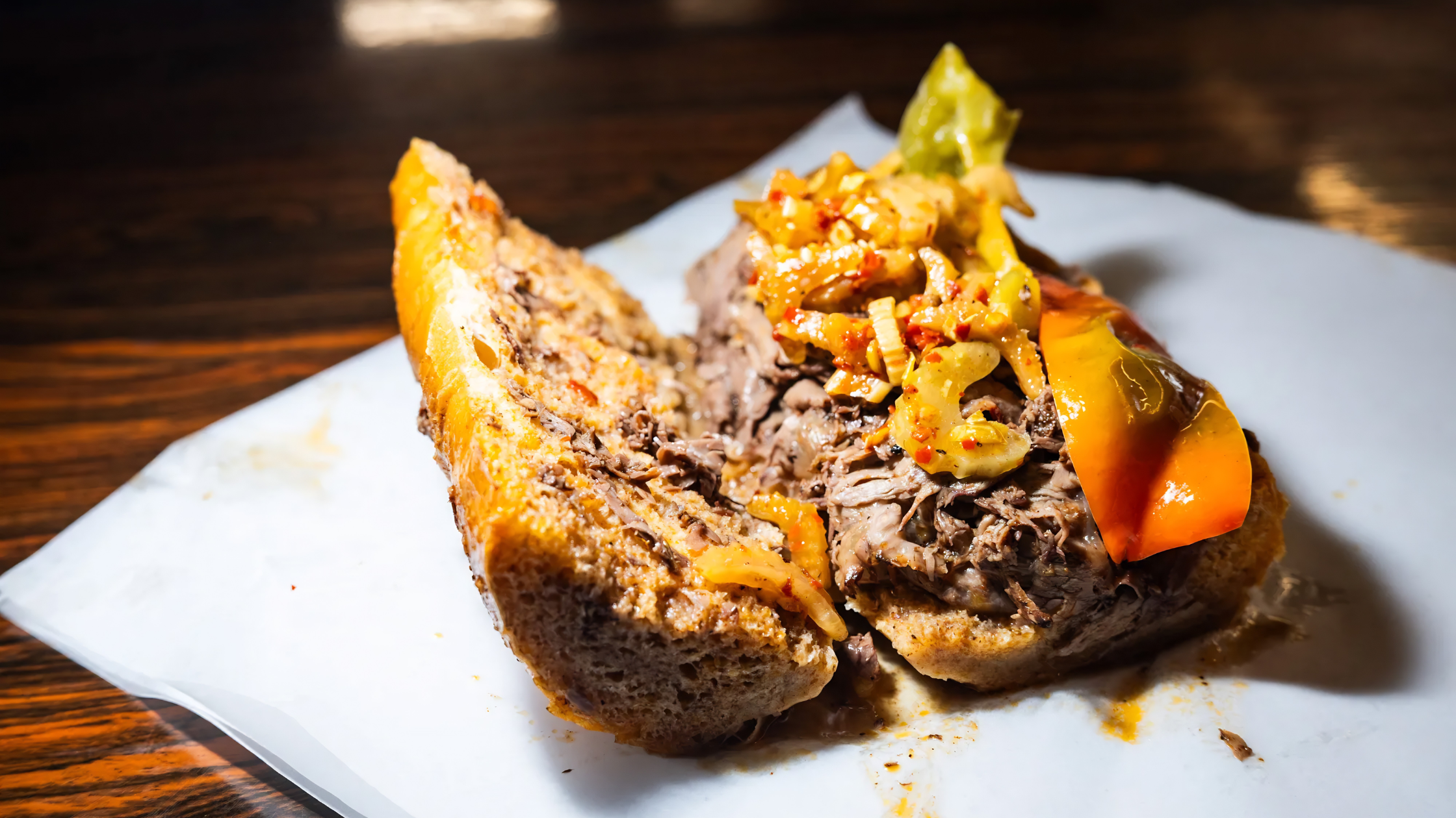 The Chicago Italian Beef Fest, formerly known as Jeff Fest, will center on the iconic Italian beef sandwich. Photo courtesy of Colin Boyle/Block Club Chicago.
