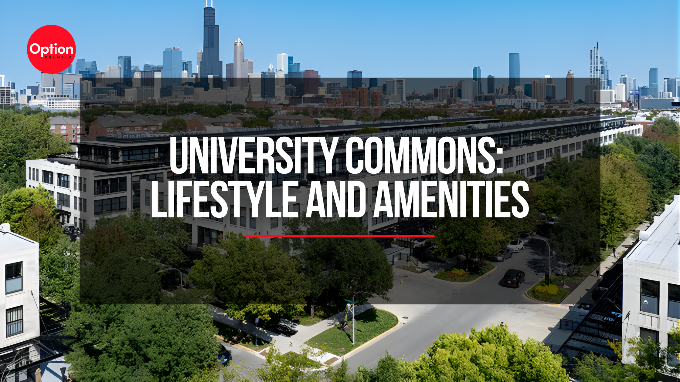 University Commons: Lifestyle and Amenities — Option Premier