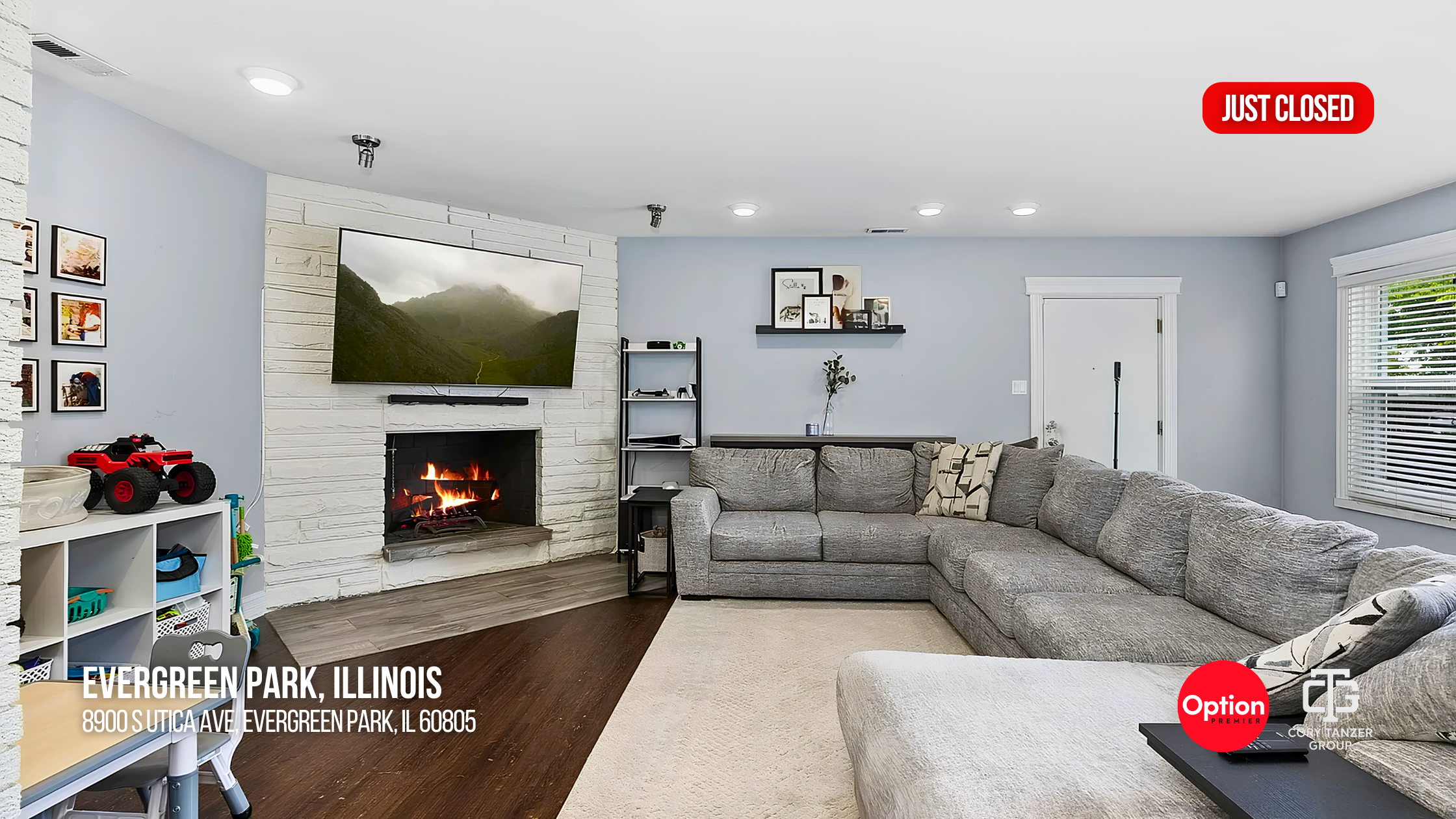 Just Closed in Evergreen Park: Renovated Brick Ranch With Solar and EV Charging