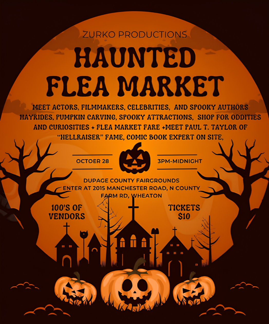 9. Wheaton Haunted Halloween Flea Market