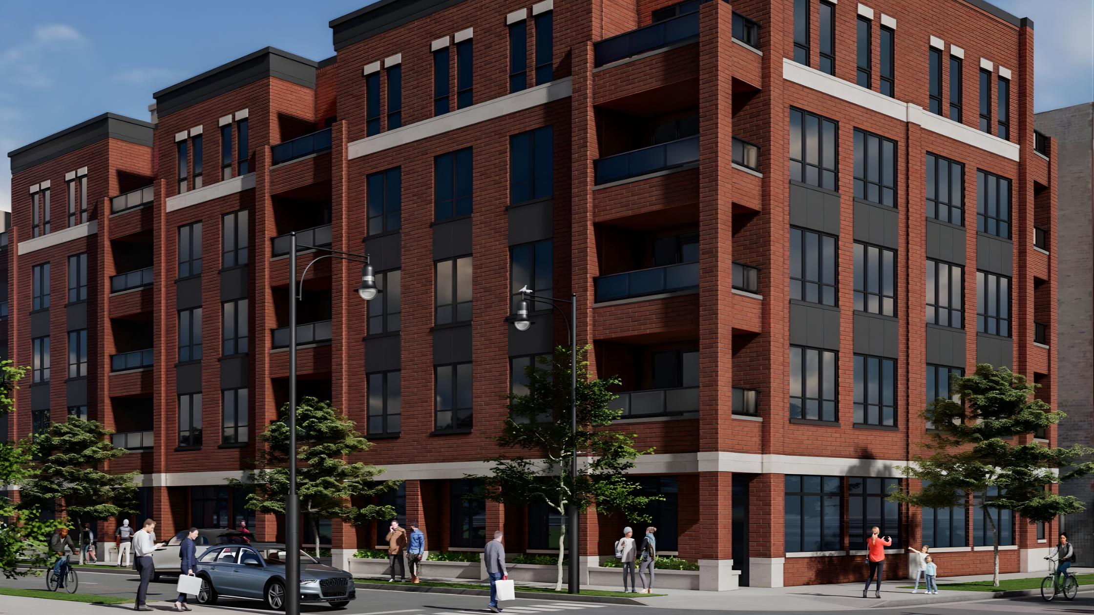 The Anderson sits just east of Chase Park in Uptown