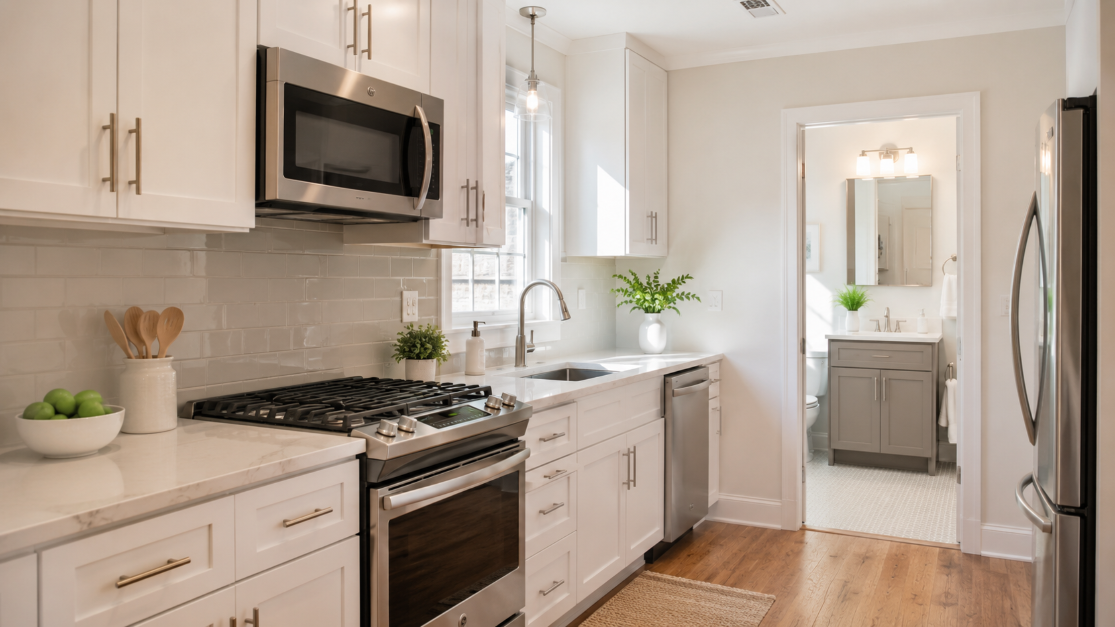 Focus on Kitchens and Bathrooms