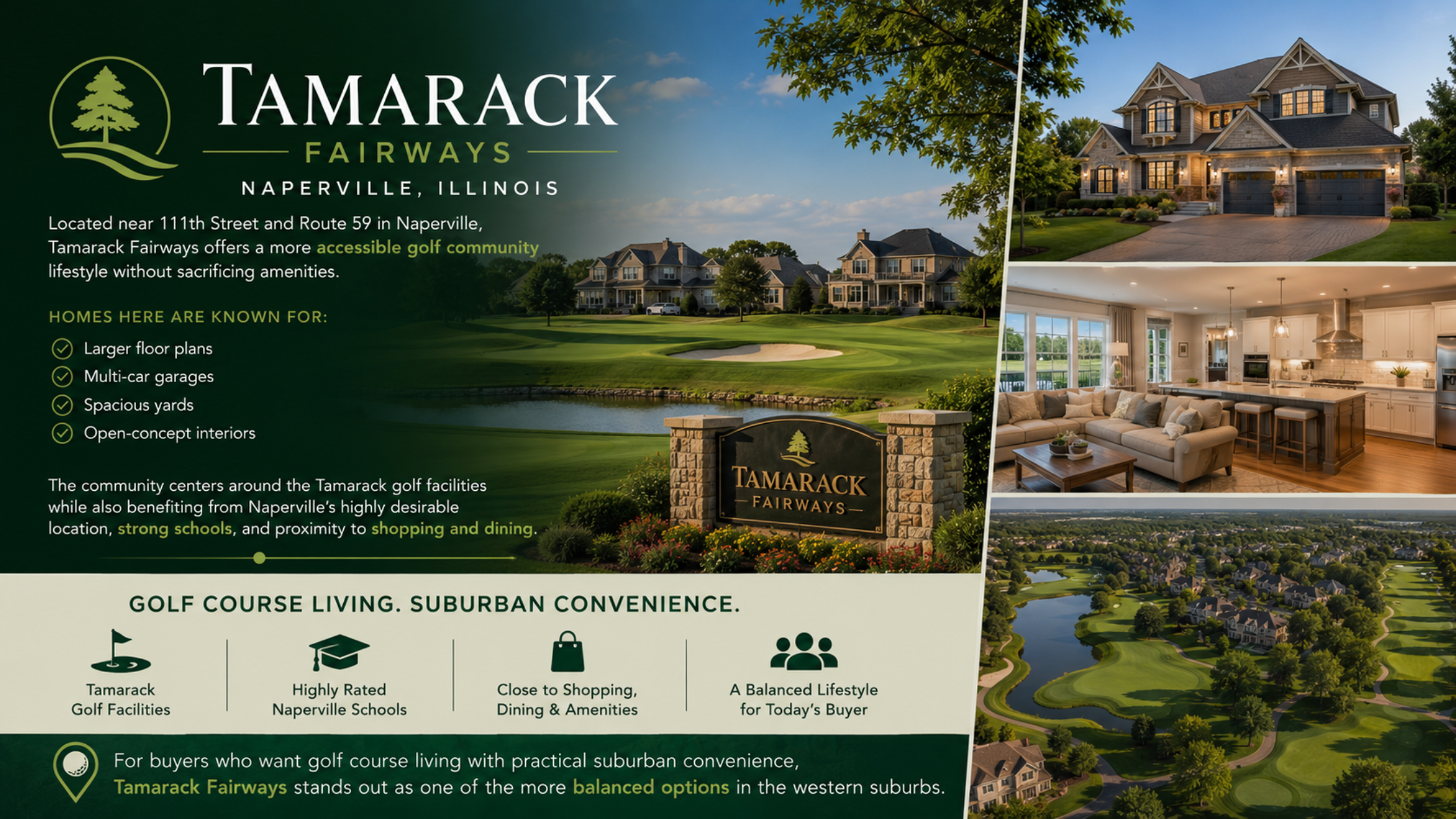 Tamarack Fairways — Naperville, Illinois