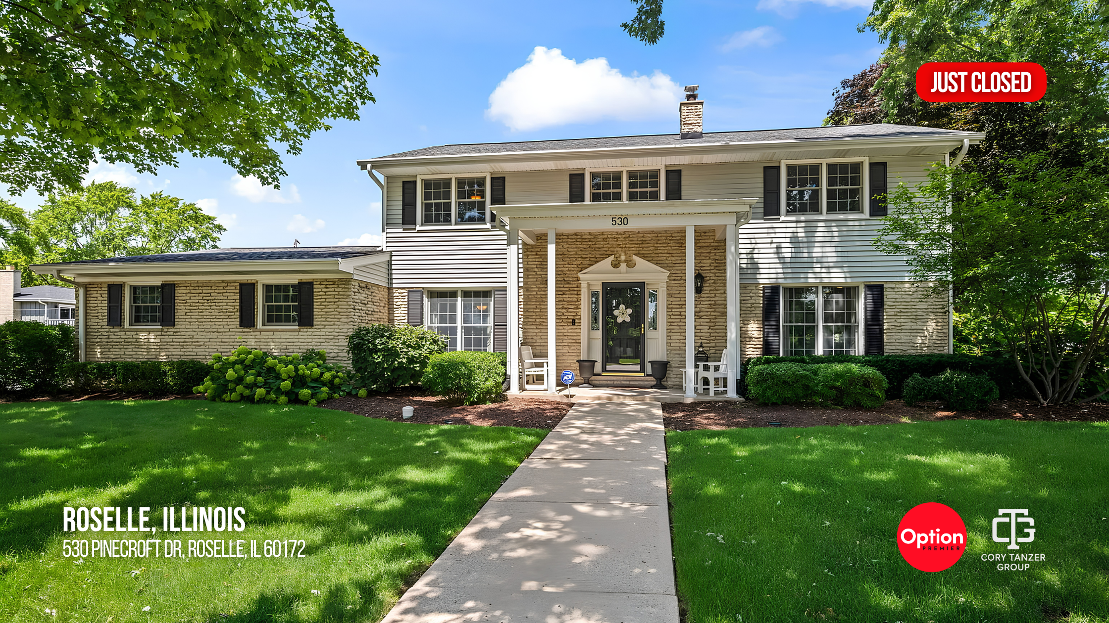 Just Closed in Roselle: Spacious 5-Bedroom Home With a Sunroom and Finished Basement