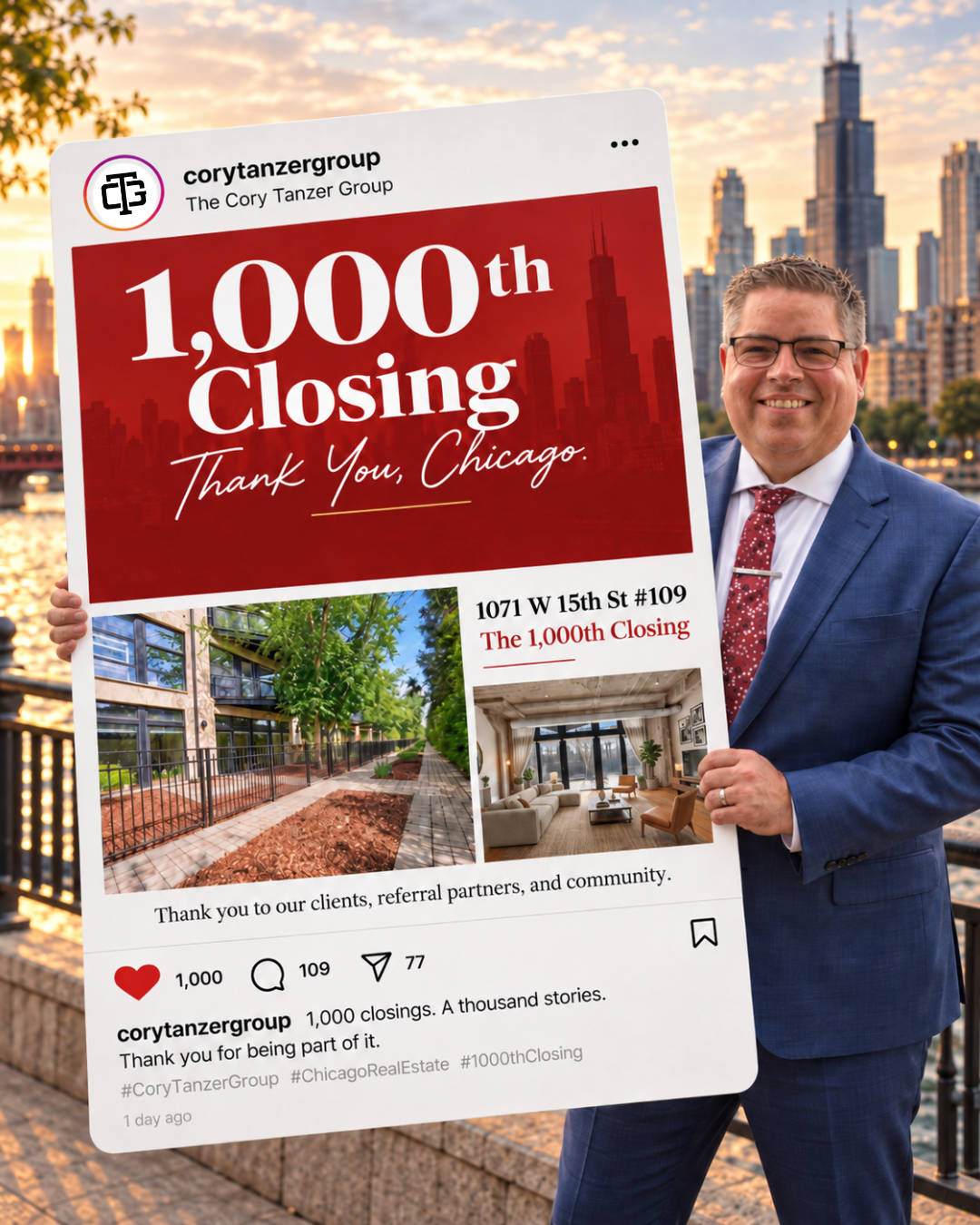 1000th home sale