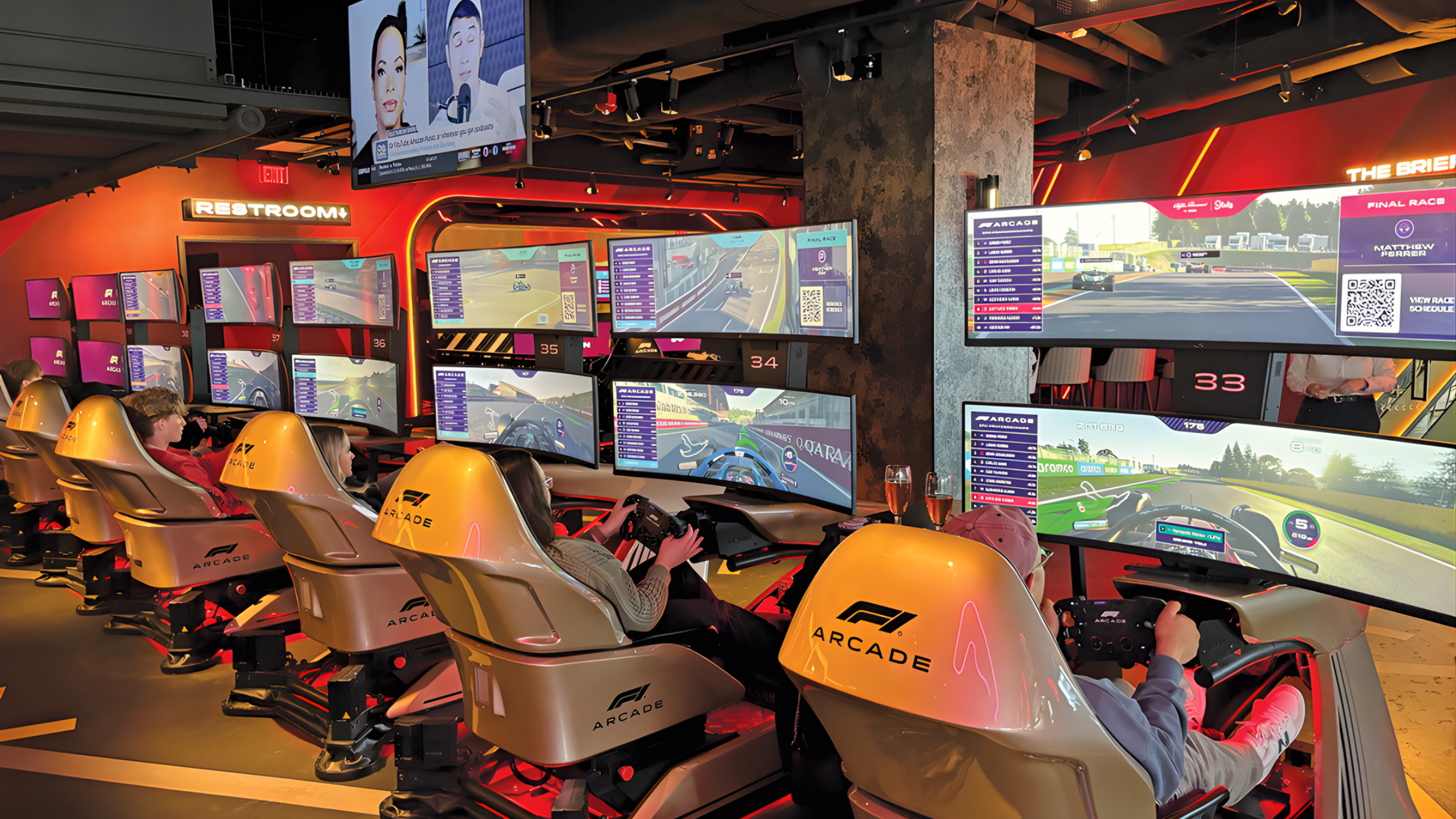 F1 Arcade Is Coming to River North, Bringing Formula 1 Racing and a First-Ever Rooftop Experience to Chicago