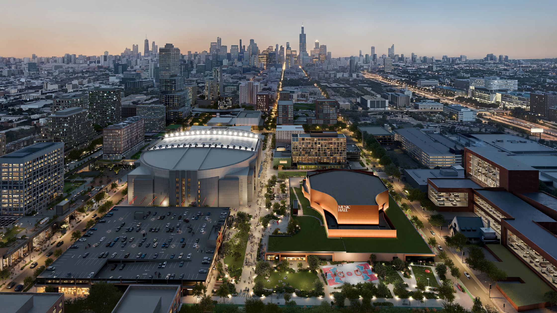 Updated rendering of The 1901 Project by RIOS