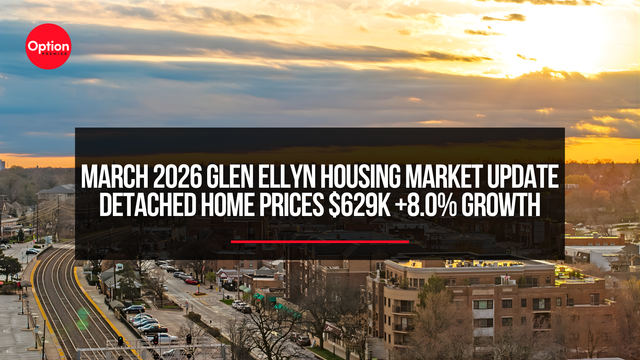 March 2026 Glen Ellyn Housing Market Update | Detached Home Prices $629K +8.0% Growth