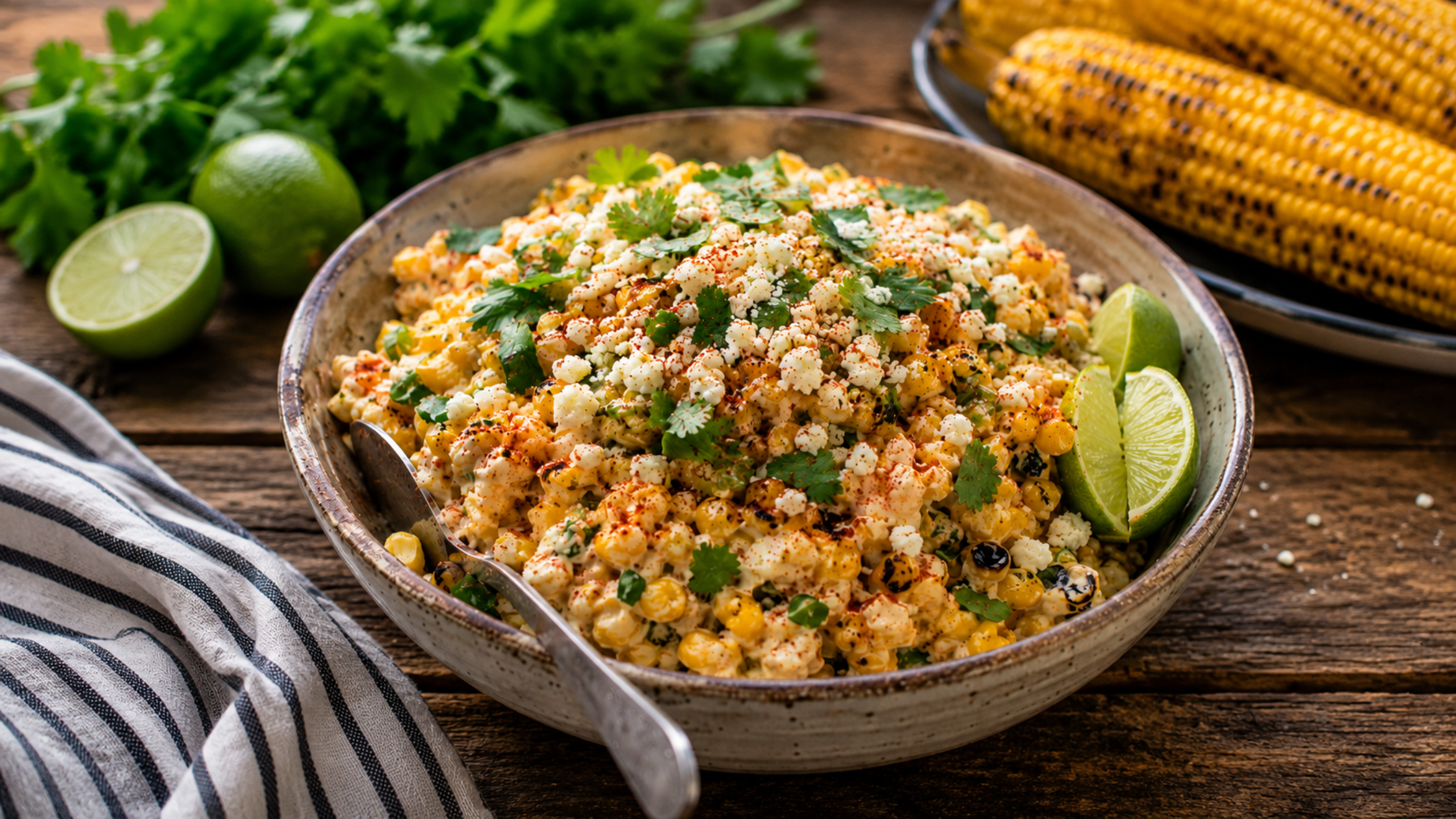 Charred Street Corn Salad