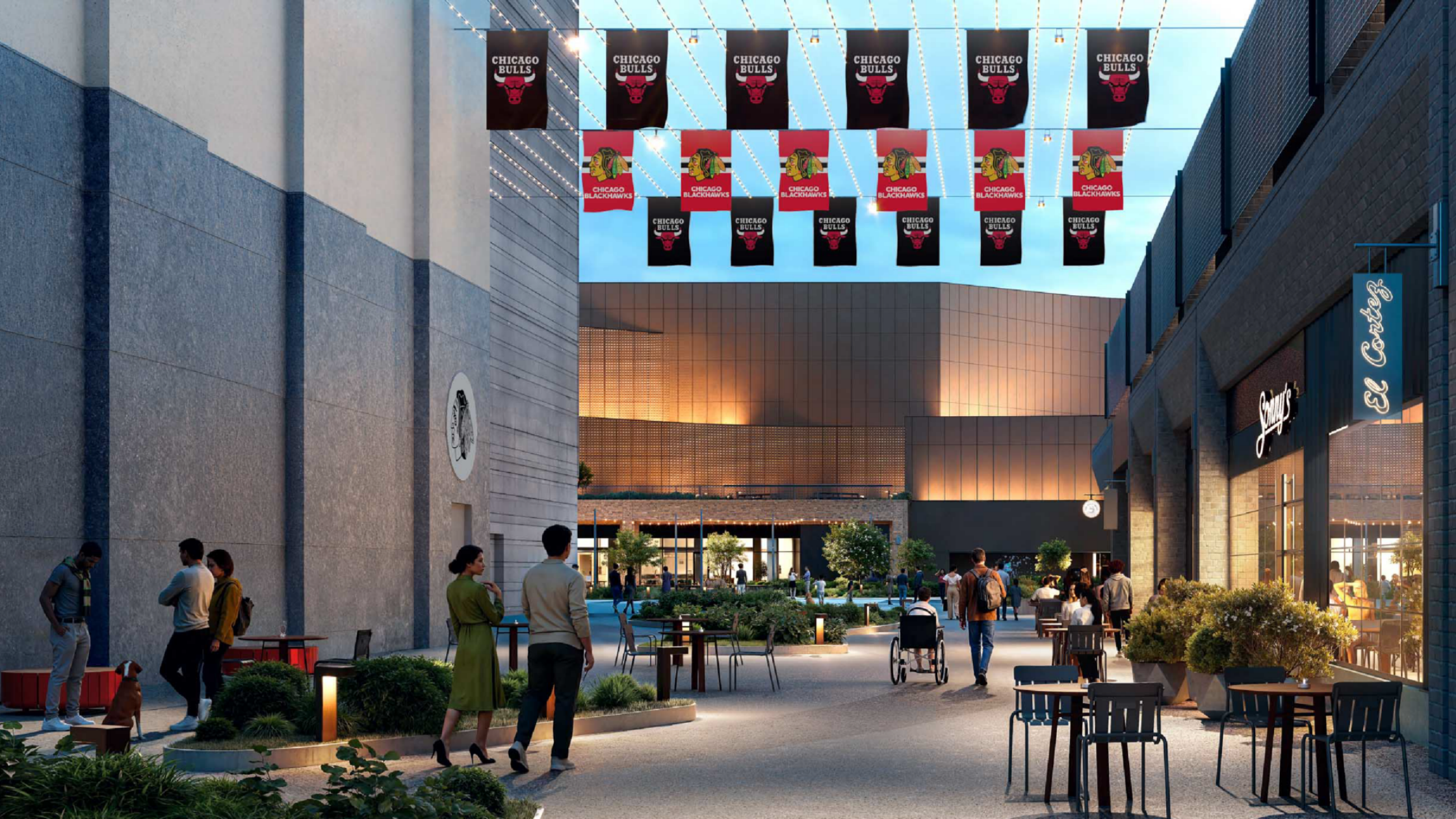 Rendering of Music Hall by RIOS
