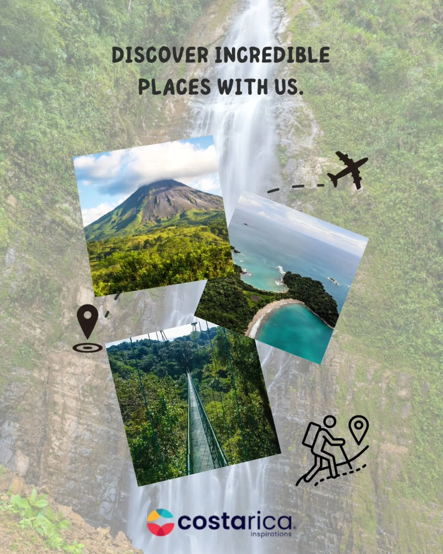 From the rainforest to the sea, discover the magic of Costa Rica with us.
#CostaRica #puravida #arenal #monteverde #manuelantonio