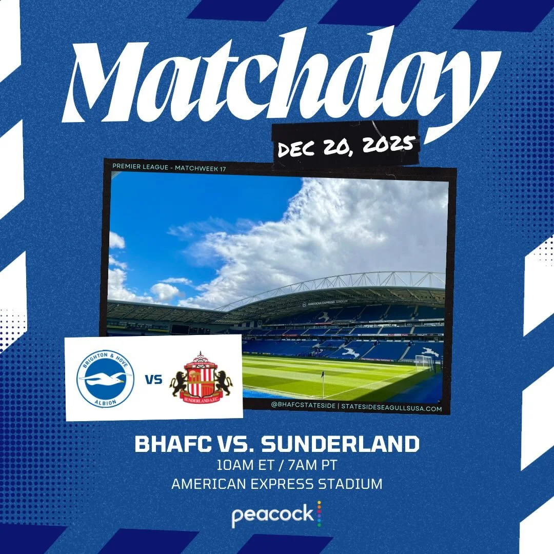 𝗚𝗢𝗢𝗢𝗢𝗢𝗗 𝗠𝗢𝗥𝗡𝗜𝗡𝗚, 𝗜𝗧&rsquo;𝗦 𝗠𝗔𝗧𝗖𝗛𝗗𝗔𝗬!!! 🗣️

#BHAFC #StatesideSeagulls #BHASUN