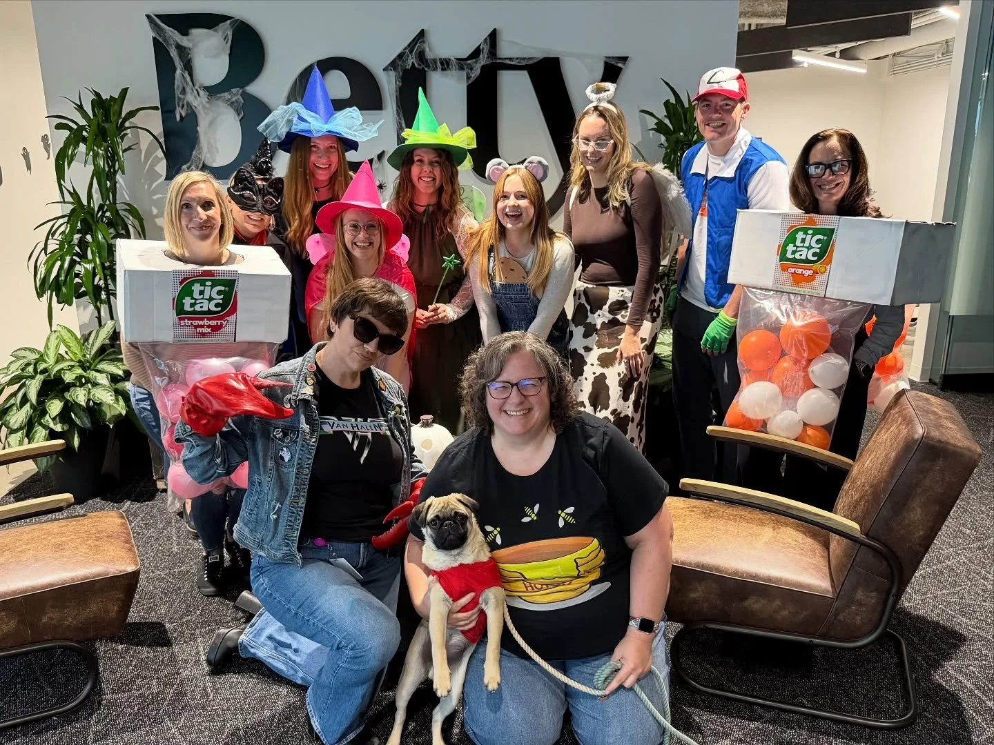 Tricks, treats and top-tier costume creativity on display: Bettys brought it as always for yesterday&rsquo;s hybrid Halloween celebrations! 🕸️✨