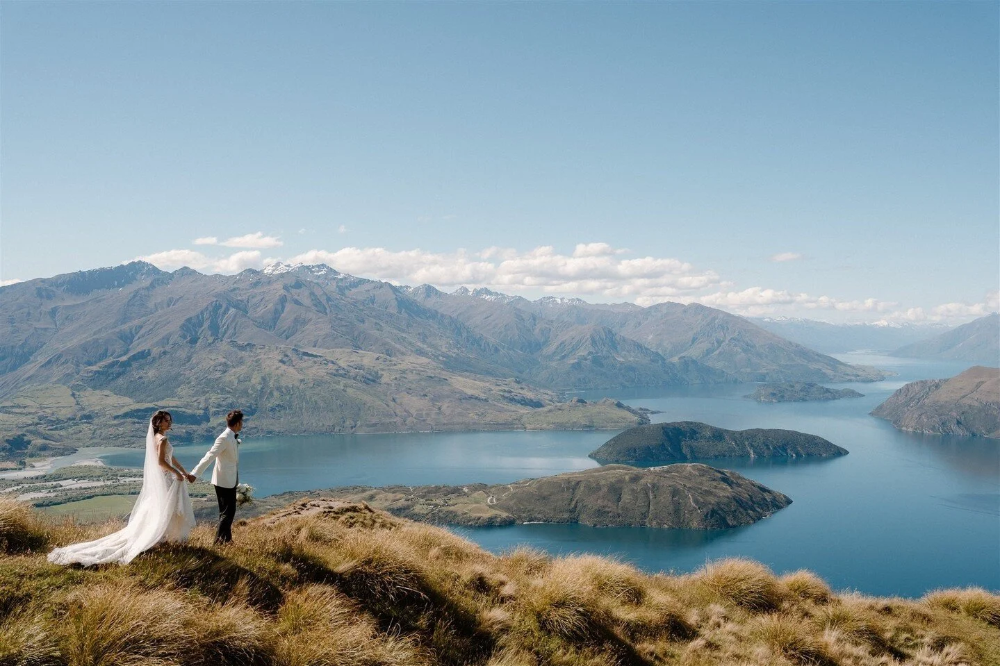 Claudia &amp; Kyle⁠ live between Sydney and Hong Kong yet they decided Queenstown was the best place to get married! 

Last December it was our privilege to create celebration spaces for them at @nzhighcountry and @amisfieldrestaurant. So many gorgeo
