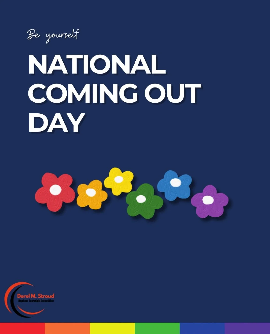 Living authentically takes courage 🏳️&zwj;🌈 Today and always, we celebrate the LGBTQ+ community and stand with everyone on their journey to living out loud. #nationalcomingoutday #lgbtq #pride #courage #equality