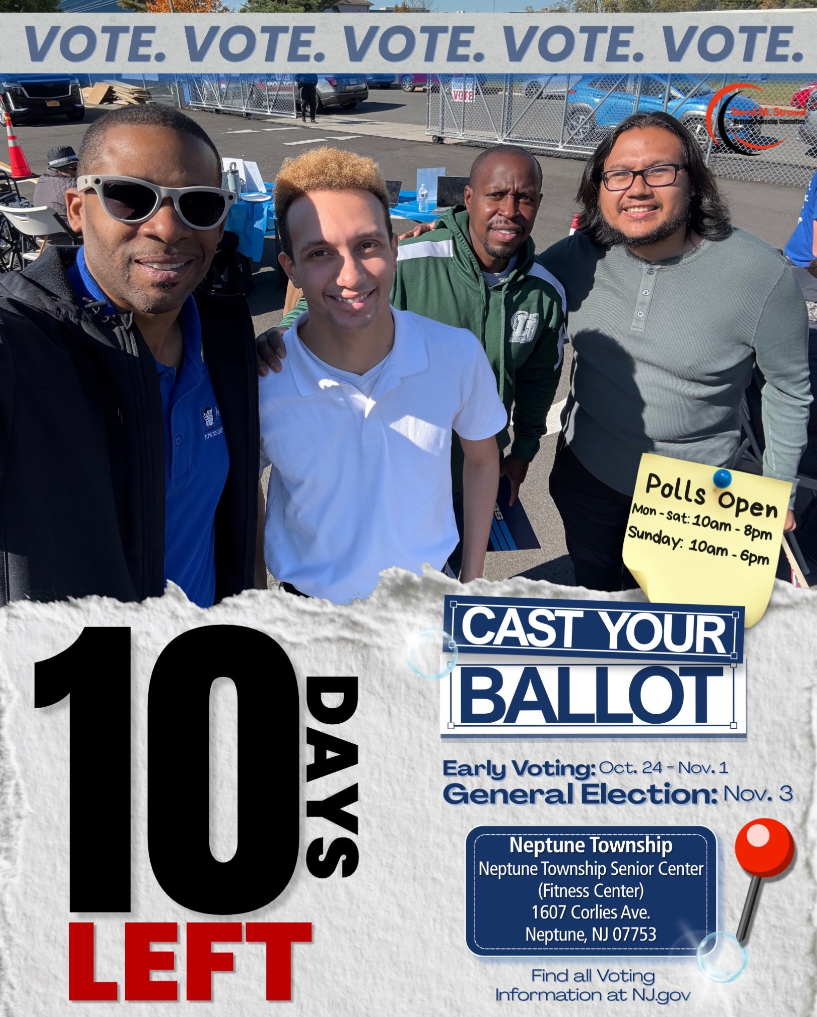 Early voting is open. Don&rsquo;t wait for Election Day. 🗳️

&ldquo;I don&rsquo;t do politics&rdquo; is a luxury, because politics still does you. It sets your rent, your wages, your healthcare, your kid&rsquo;s school, and the roads you drive on. 
