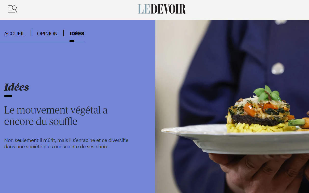 [Lettre ouverte] Le mouvement végétal a encore du souffle