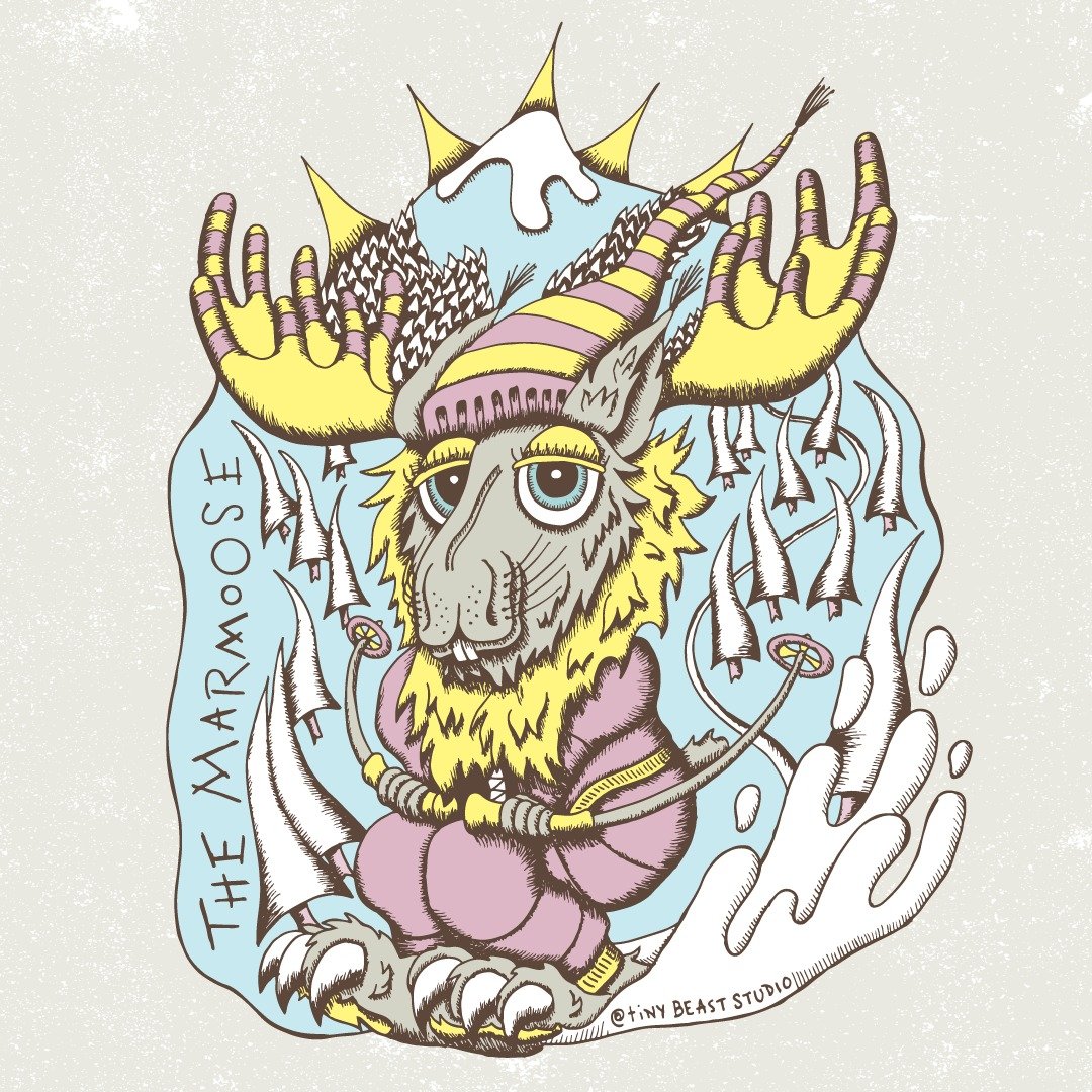 The Marmoose with Colorado Threads 

FORWARD: I wish I was like Oprah so I can say &ldquo;you get a Tiny Beast&hellip;and you get a Tiny Beast&hellip;&rdquo;&hellip;because this world needs all the Tiny Beast mascots! 

What you see often, especially