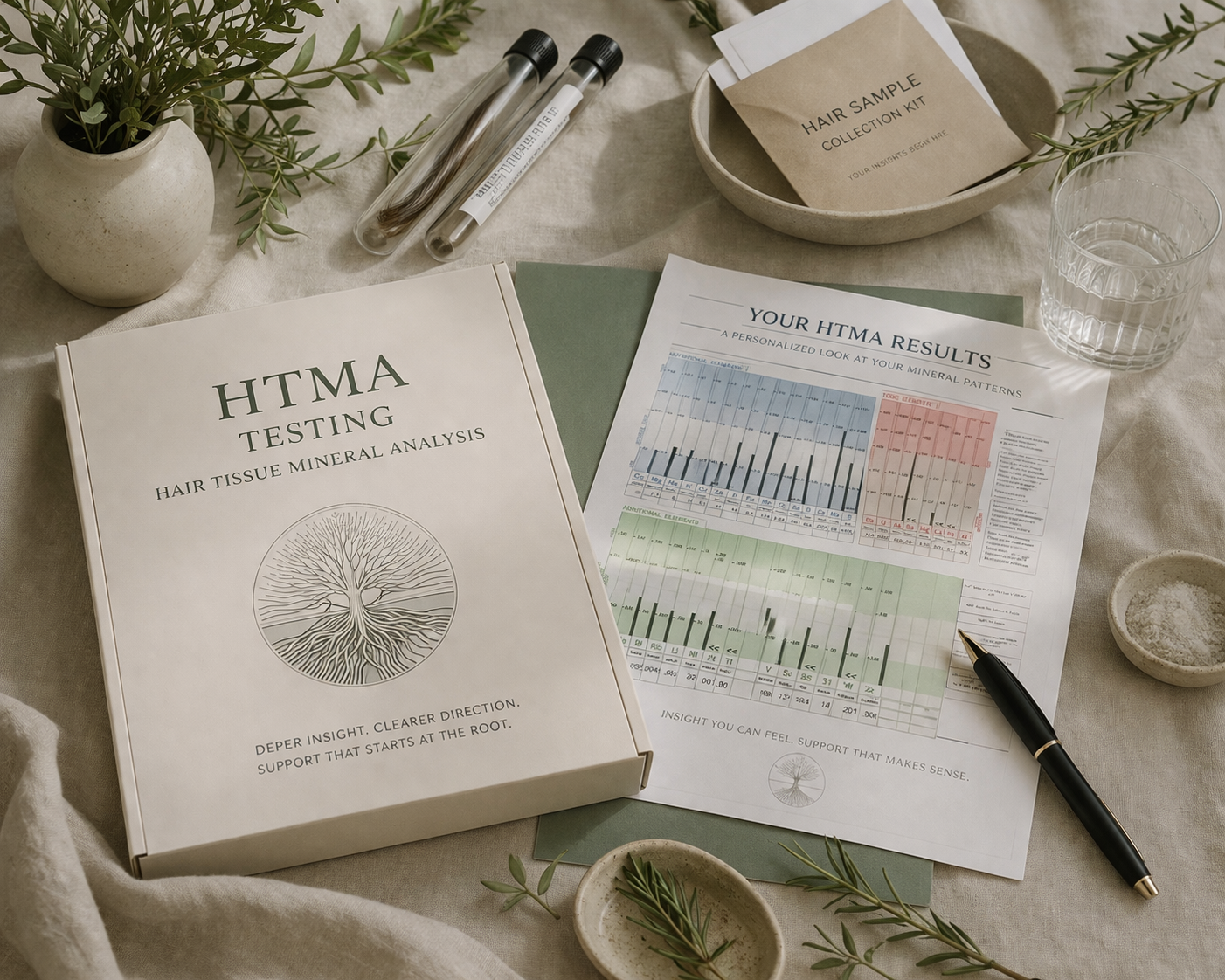 🌿 HTMA Mineral Testing + Personalized Plan