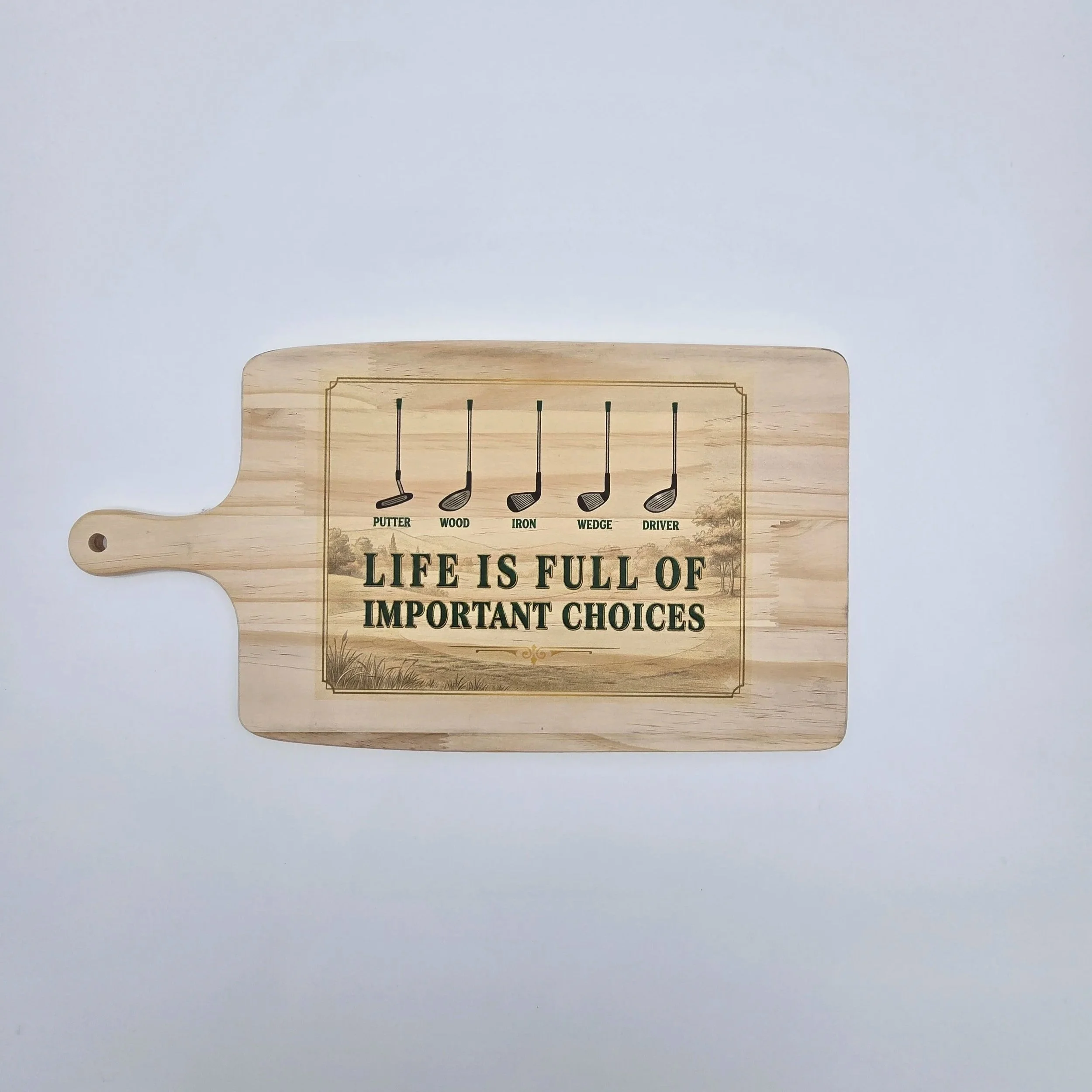 Print on Wood Cutting Board