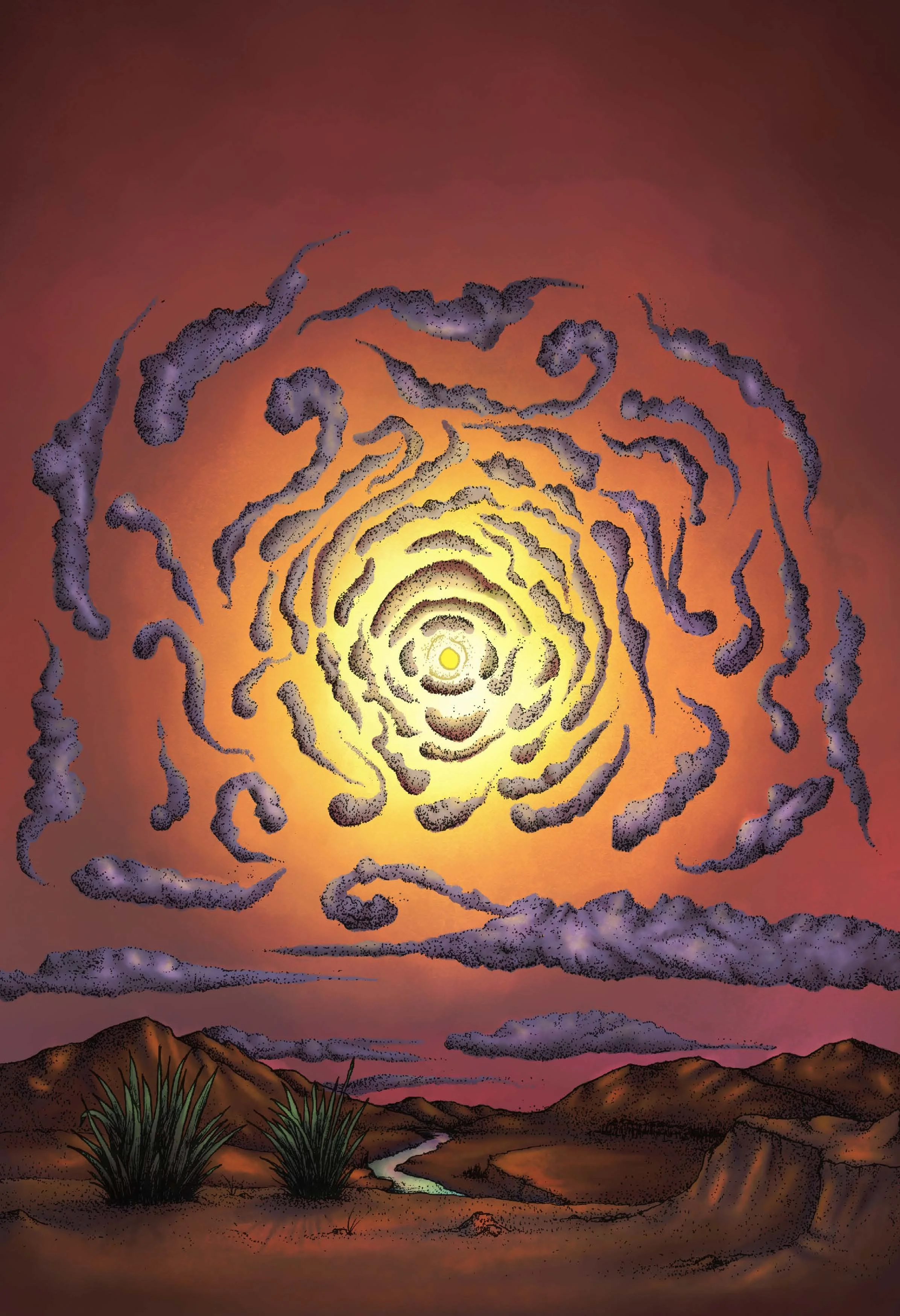 Even the darkness illuminates your light | Print