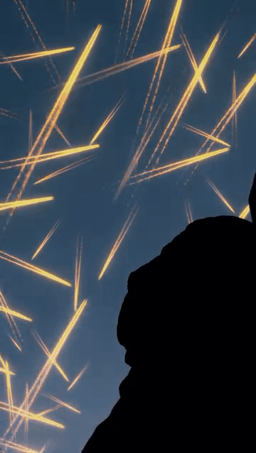 Jet Fuel. Contrails streaking past a Utah rock silhouette, 2026