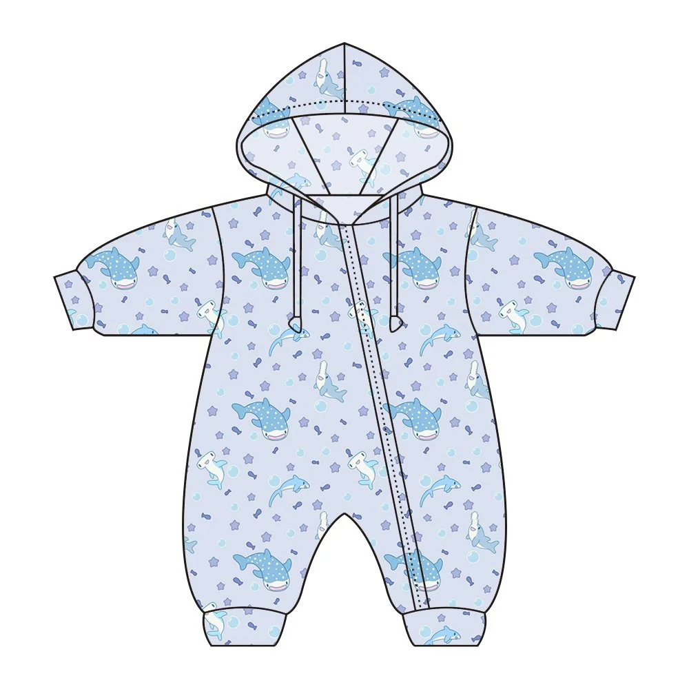 Pre order Sharks! Jumpsuit