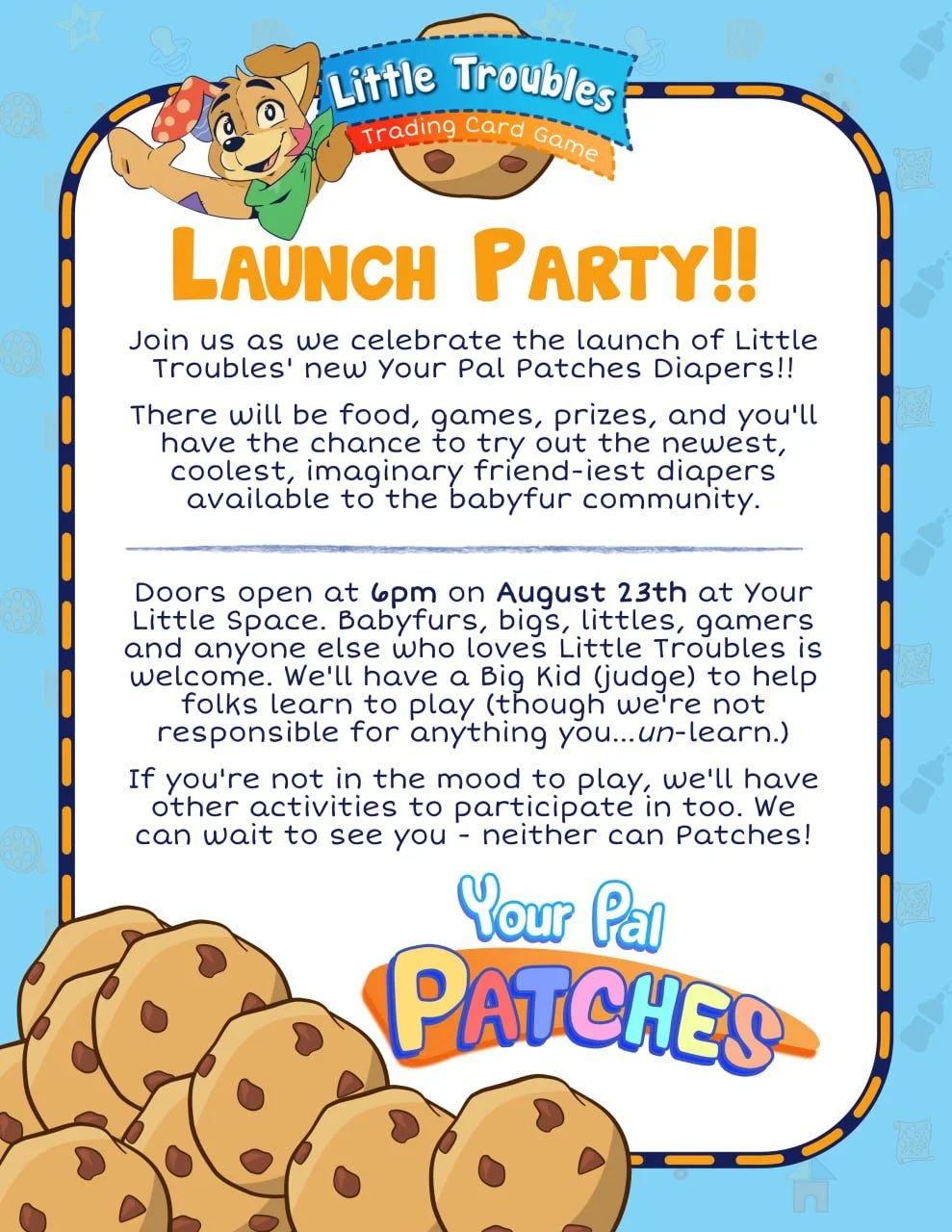 Your Pal Patches Launch Party