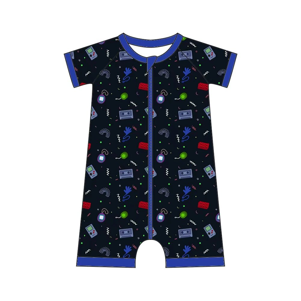 Pre-order lil throwback shorty romper