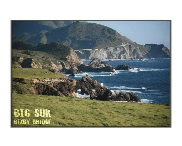Bixby Bridge from a distance, Big Sur CA