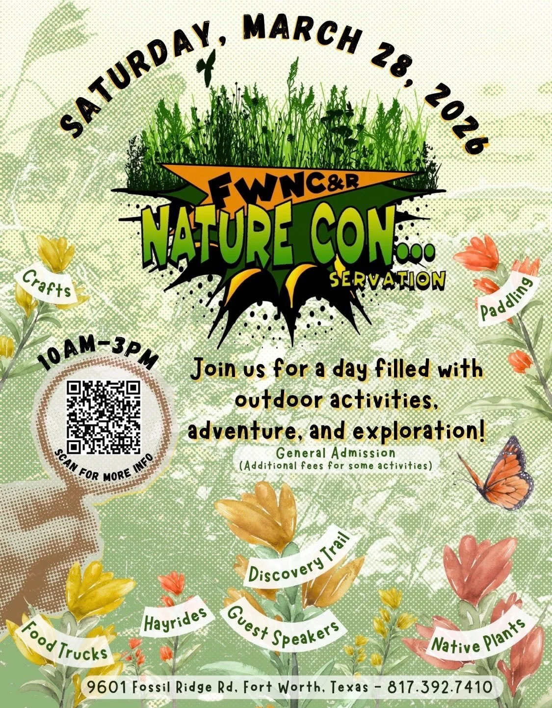 Today we are in two events!Come join us today here in Nature Con🌷🌿 Enjoy a nice peaceful trail, and come learn and check out all of the different exhibitions!#nature #fortworthtx #smallbusinesssupportingsmallbusiness