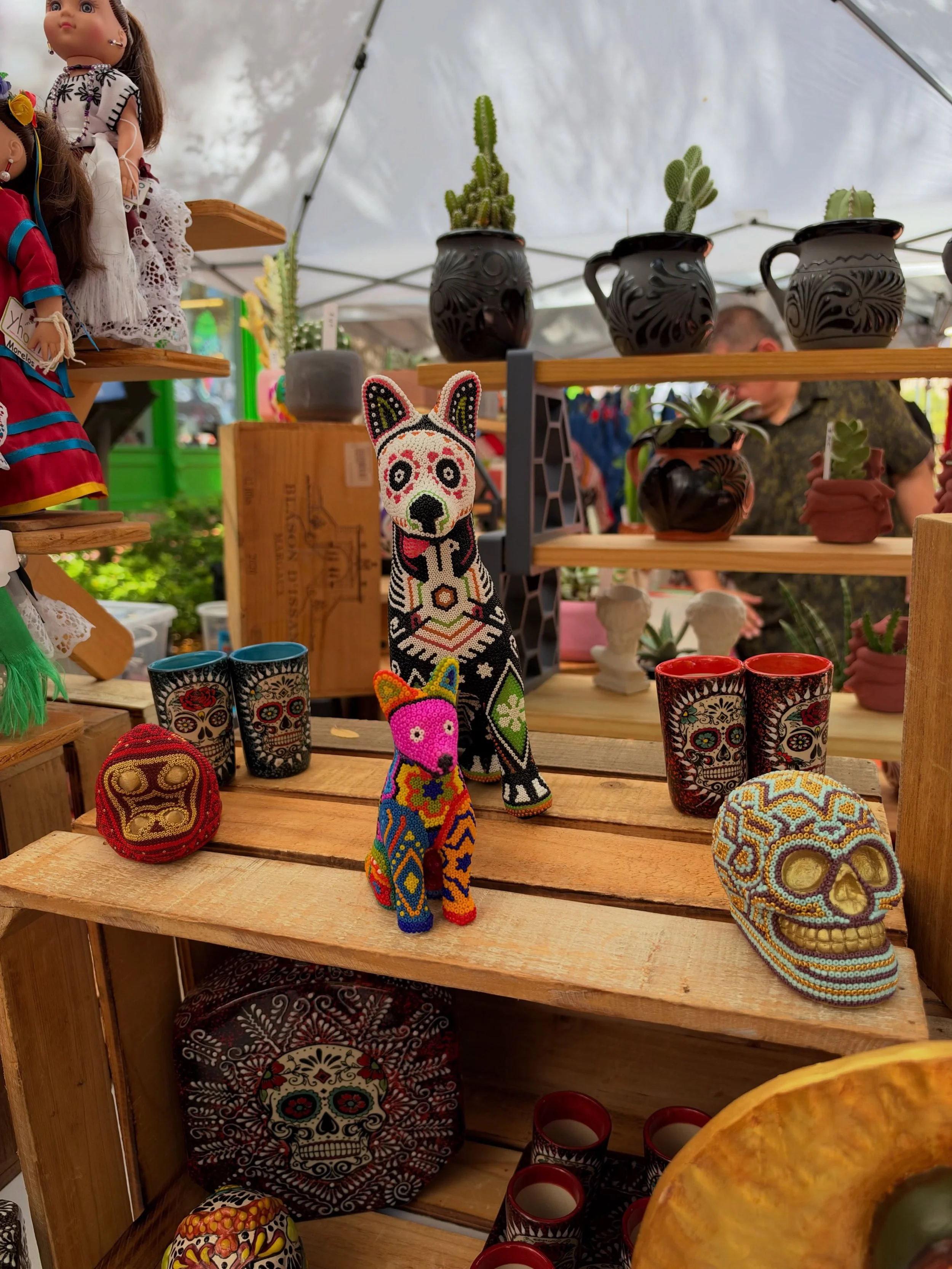 🎉 Fort Worth, we&rsquo;re here! 

Come visit us at Michelada Fest in Sundance Square! ✨ Stop by the Yhoaki booth and check out our NEW Huichol art pieces and stickers! We can&rsquo;t wait for you to see what&rsquo;s new!

📍 Sundance Square, Downtow