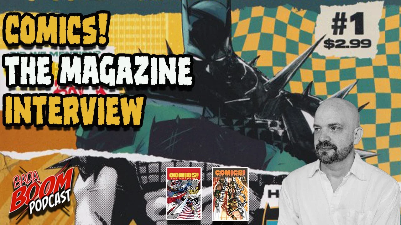 The next Wizard Magazine!?! Comics! The Magazine's Atom Freeman talks Comics and Absolute Batman