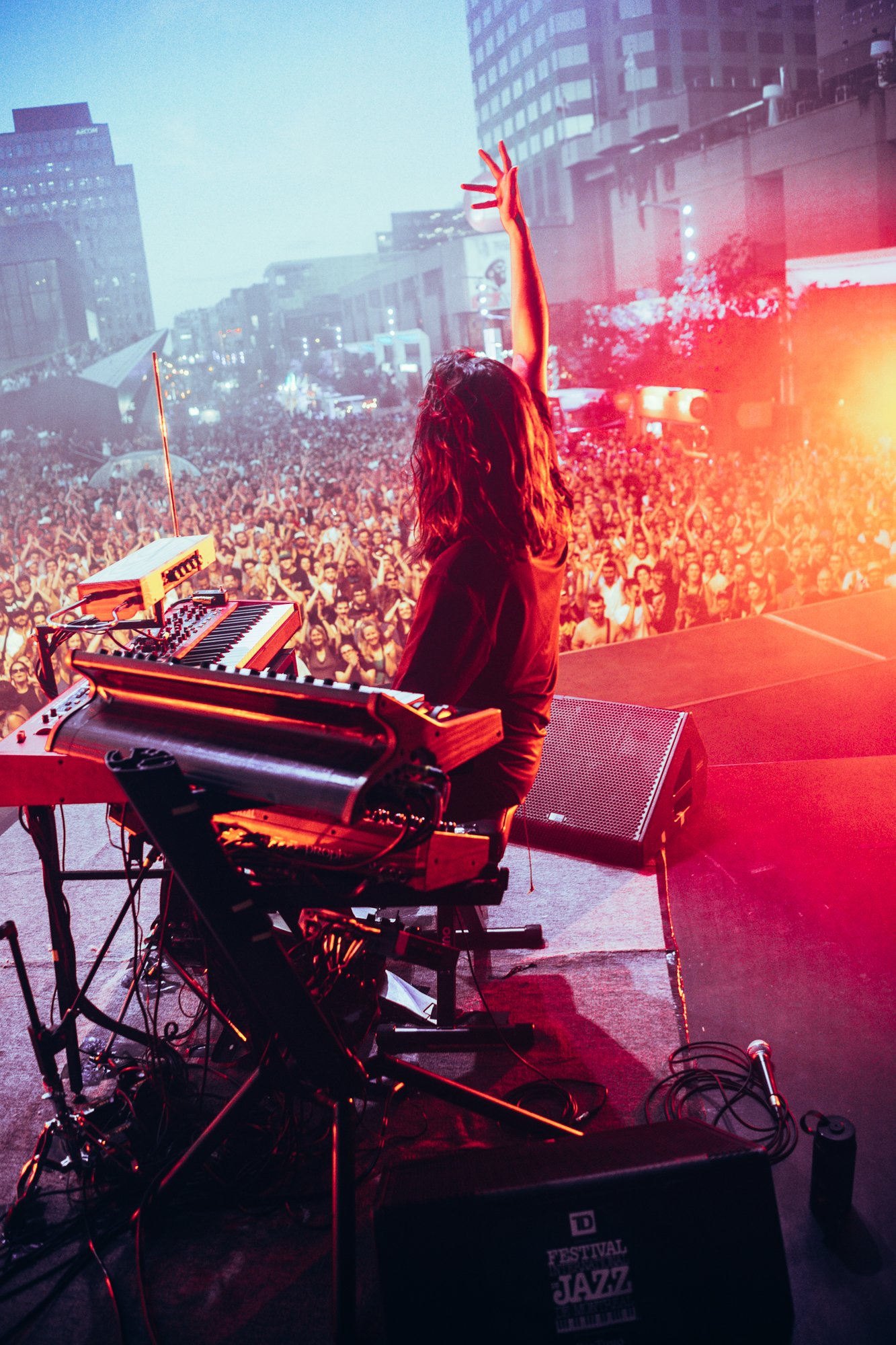 Photographie de Mezerg au Festival de Jazz sur la Place des Arts (Montréal, Canada)