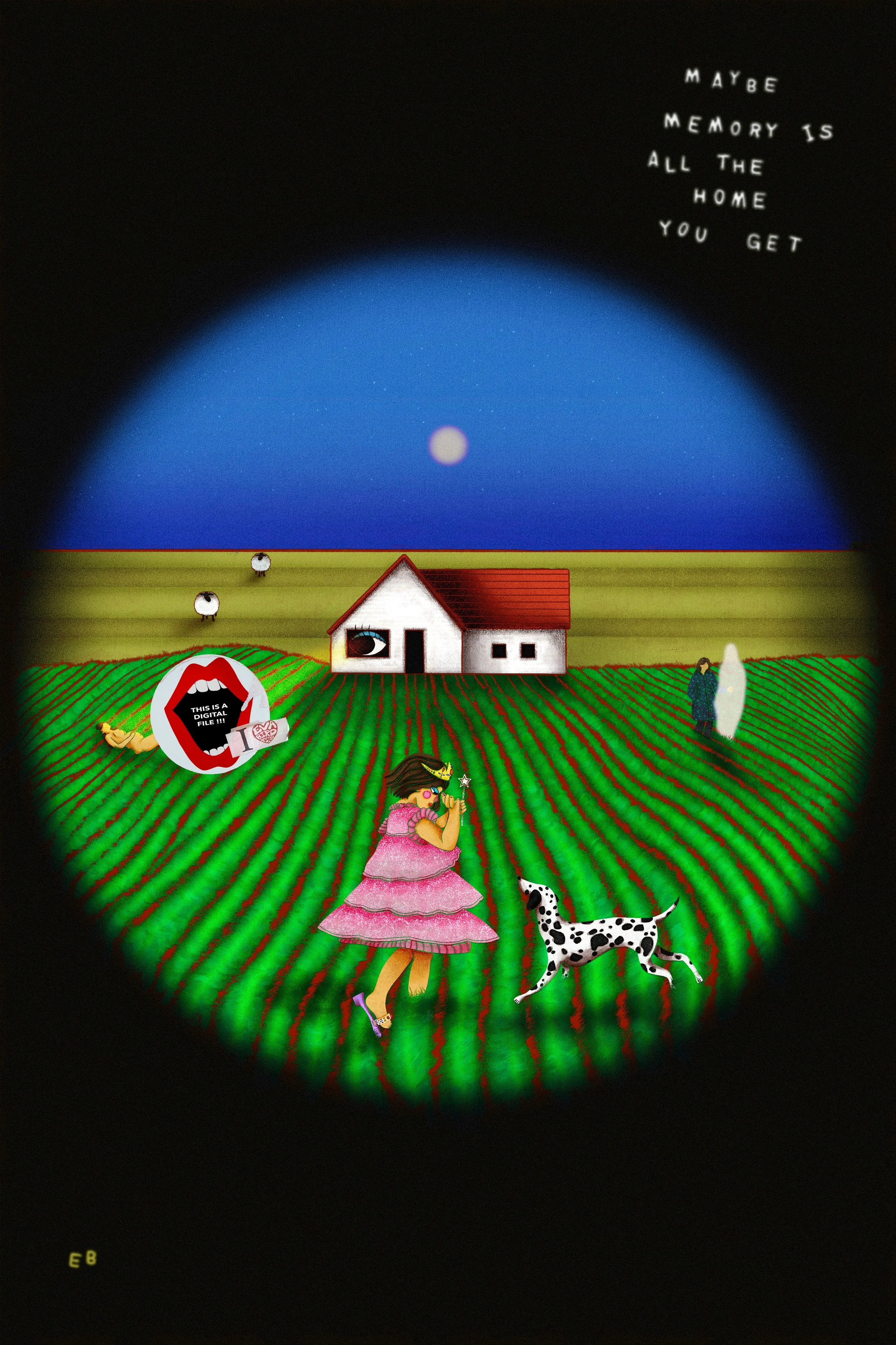 Maybe Memory Is All The Home You Get V1 (Digital File ONLY) 🐑