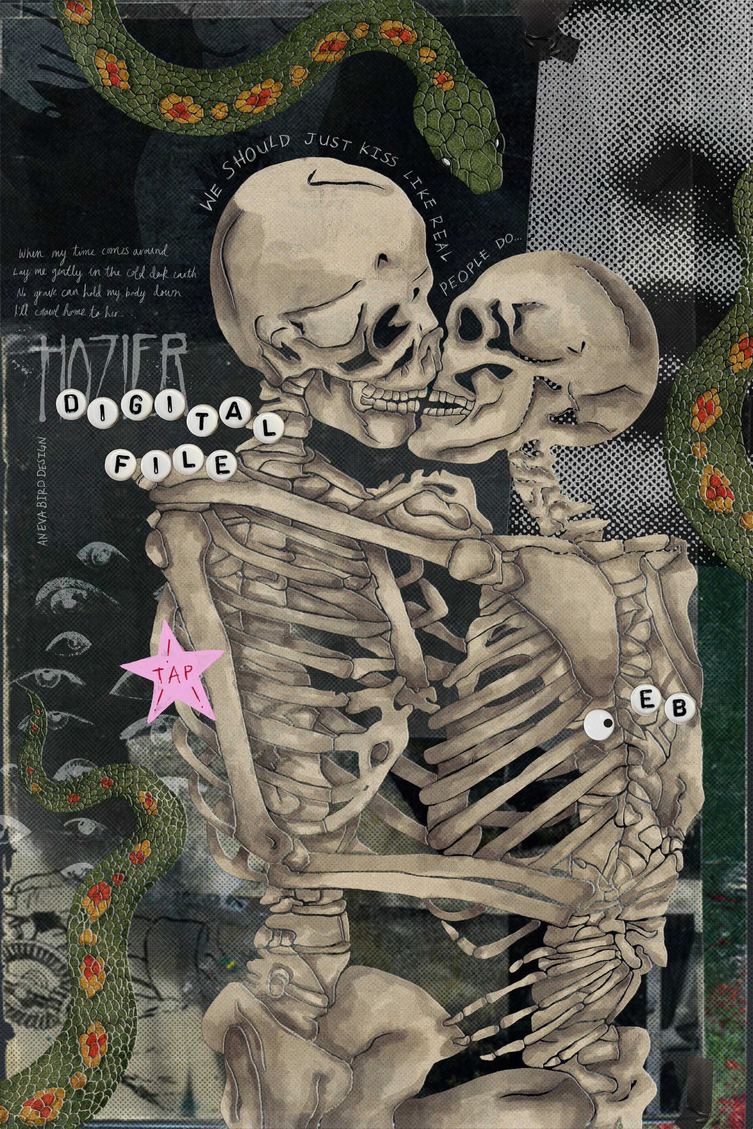 Kiss Like Real People Do (Digital File ONLY) 💀